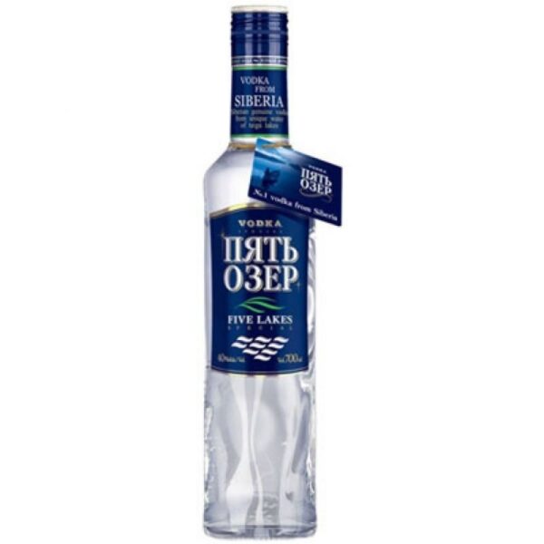 393_0 Водка ПЯТЬ ОЗЕР 0.7L