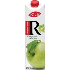 447_0 Сок RICH ЯБЛОКО 1L
