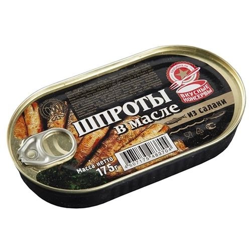 561_0 Консервы ШПРОТЫ В МАСЛЕ 175г