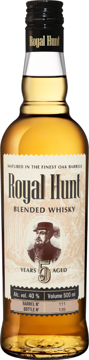 Виски Royal Hunt Blended Whisky 5 y.o. 0.5л