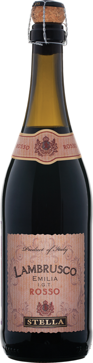 933c70d7a52d72fa81c70c9b546568b2 Игристое вино Stella Lambrusco Emilia IGT Fratelli Martini Secondo Luigi - 0.75л
