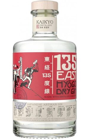 Джин 135 East Hyogo Dry Gin, 0.7 л