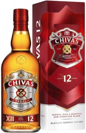 Виски Chivas Regal 12 years old, with box, 0.5 л