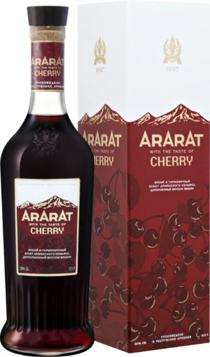 Коньяк ARARAT Cherry (gift box) 2014 0.5л